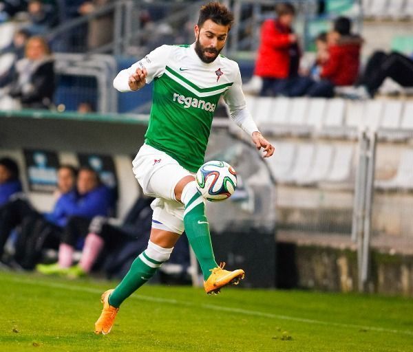 Joselu ha vuelto a marcar en el Racing de Ferrol-Atlético Astorga (foto: Mero Barral / 13fotos)