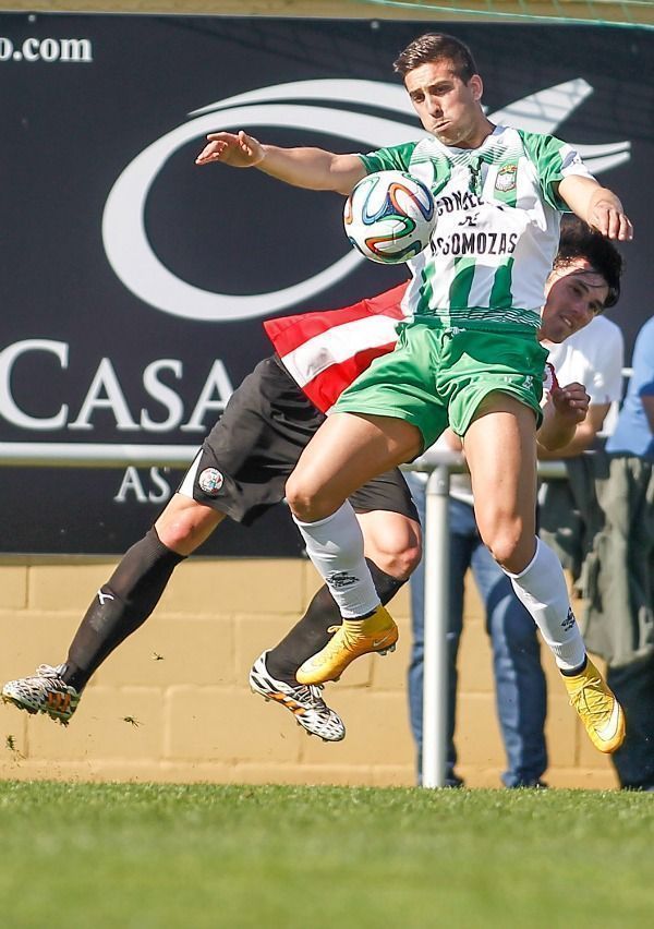 Héber Pena en una escena del Somozas-Zamora (foto: Mero Barral / 13fotos)