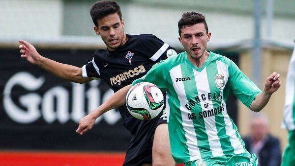 Borja Domínguez y Pablo Antas en el Somozas-Racing de Ferrol del Alcalde Manuel Candocia (foto: Mero Barral / 13fotos para Ferrol360)