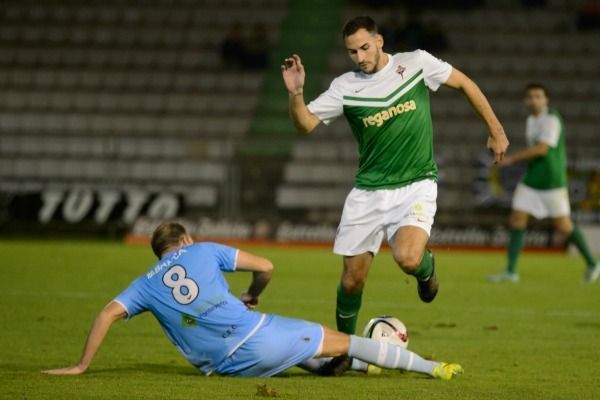 Jaume Vidal en el Racing-Coruxo de A Malata (foto: 13fotos para Ferrol360)