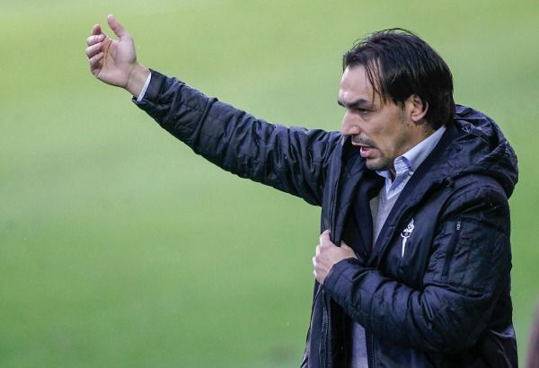 Miguel Ángel Tena en el Racing de Ferrol-Arandina de A Malata (foto: Mero Barral / 13fotos para Ferrol360)