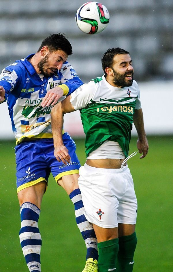 Joselu en el Racing-Arandina de A Malata (foto: Mero Barral / 13fotos para Ferrol360)