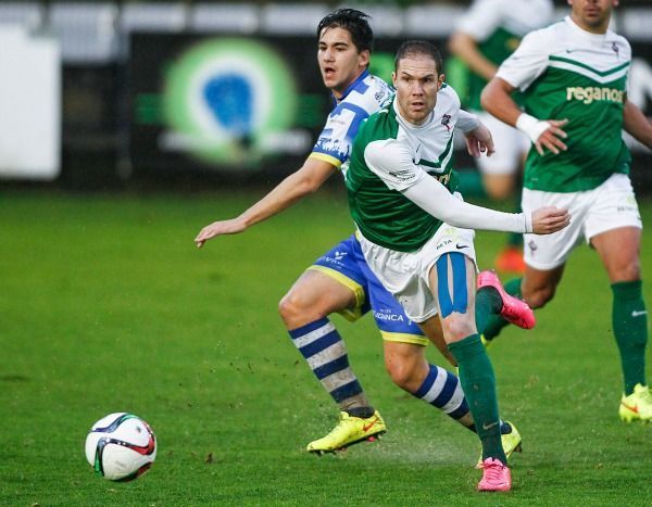 Nano Macedo en el Racing de Ferrol-Arandina de A Malata (foto: Mero Barral / 13fotos para Ferrol360)