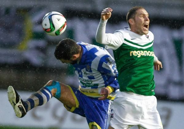 Nano Macedo en el Racing de Ferrol-Arandina de A Malata (foto: Mero Barral / 13fotos para Ferrol360)
