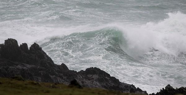 Temporal en Meirás -Valdoviño- (foto: Mero Barral / 13fotos para Ferrol360)