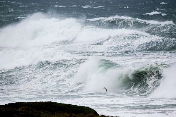 Temporal en Meirás -Valdoviño- (foto: Mero Barral / 13fotos para Ferrol360)