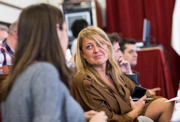 Beatriz Sestayo en el pleno de abril del Concello de Ferrol (foto: Mero Barral / 13fotos para Ferrol360)