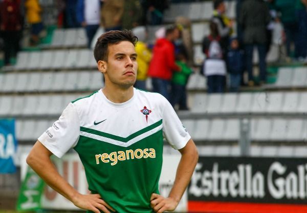 Imagen de Borja Domínguez tras el partido (foto: Mero Barral / 13fotos para Ferrol360)