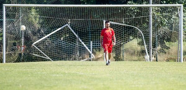 Primer entrenamiento del Racing a las órdenes de Míchel Alonso (foto: 13fotos para Ferrol360)