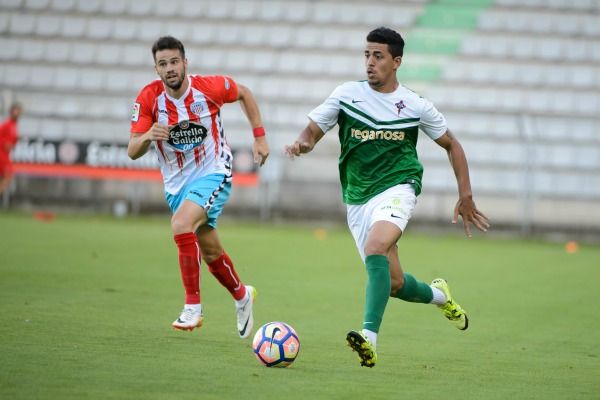 Imagen de Mohamed Essam en el Racing-Lugo de A Malata (foto: 13fotos para Ferrol360)