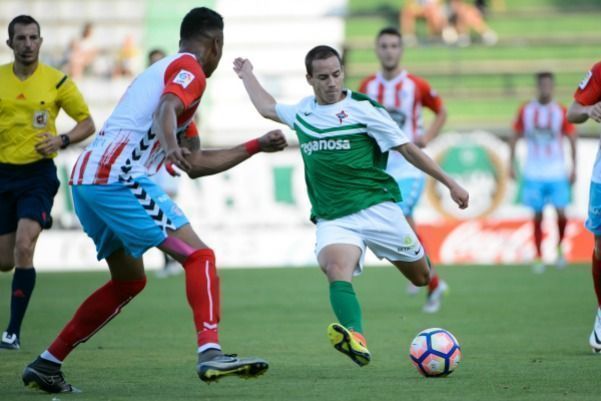 Imagen de Julio Delgado en el Racing-Lugo de A Malata (foto: 13fotos para Ferrol360)