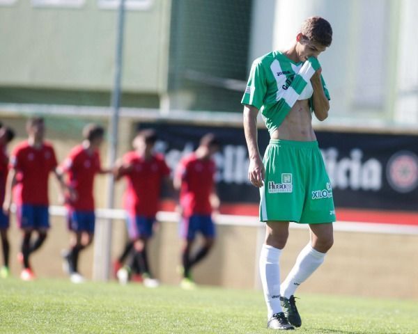 Imagen del Somozas-Osasuna Promesas en el Alcalde Manuel Candocia (foto: Mero Barral / 13fotos para Ferrol360)