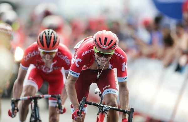 Llegada a Teixido de la Vuelta a España del 2016 (foto: Mero Barral / 13fotos para Ferrol360)