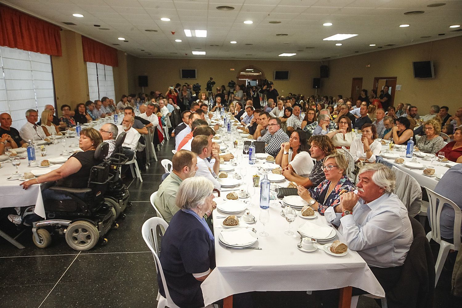 Mitin de Pedro Sánchez este martes en Ferrol (foto: Mero Barral / 13fotos para Ferrol360)