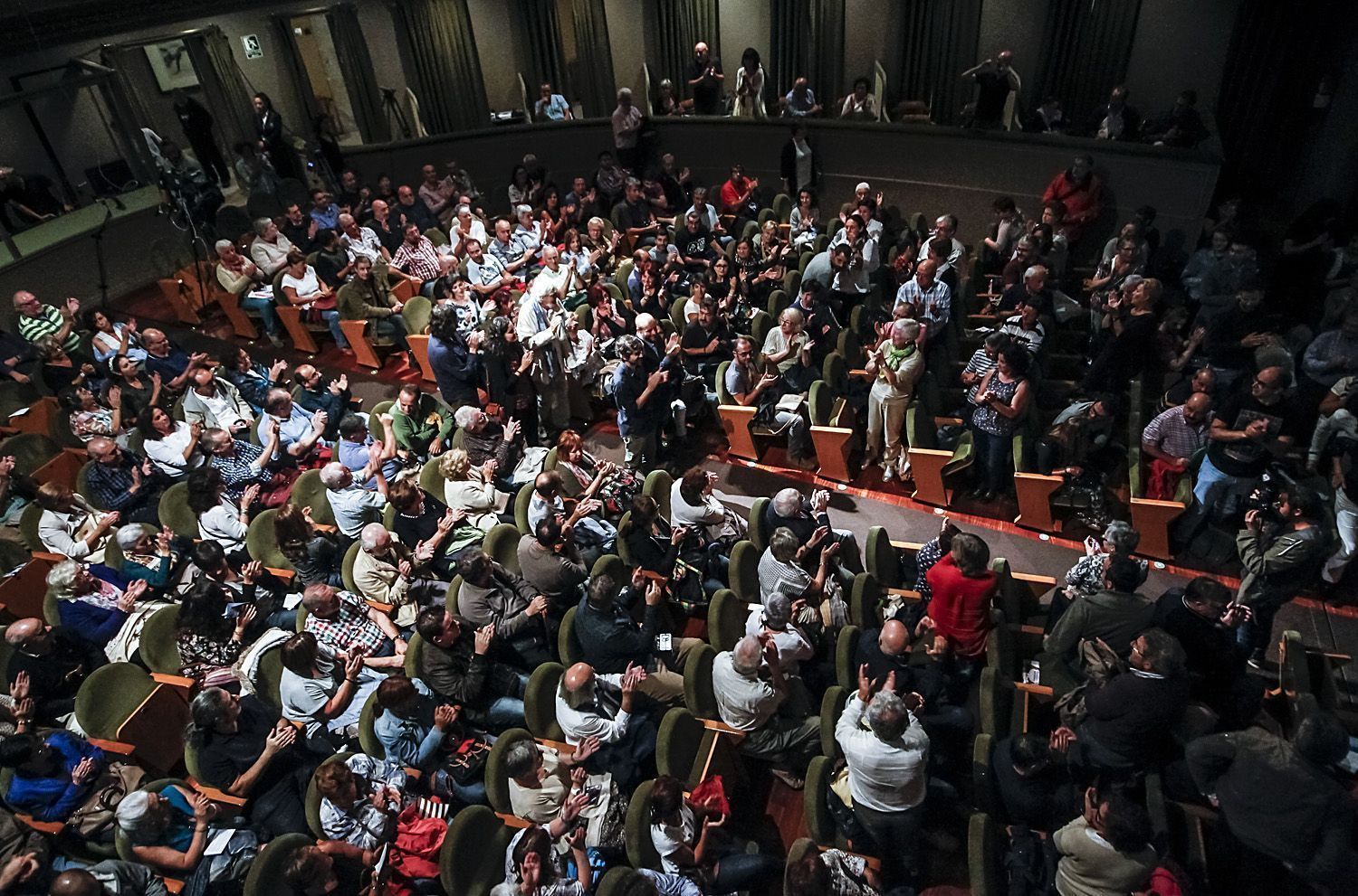 Perspectiva del interior del Jofre durante el acto de En Marea (foto: Mero Barral / 13fotos para Ferrol360)