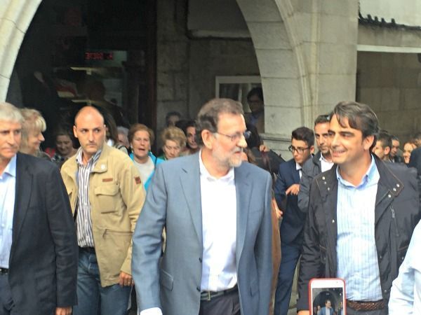 Visita de Mariano Rajoy este lunes a Pontedeume (foto: Raúl Salgado)