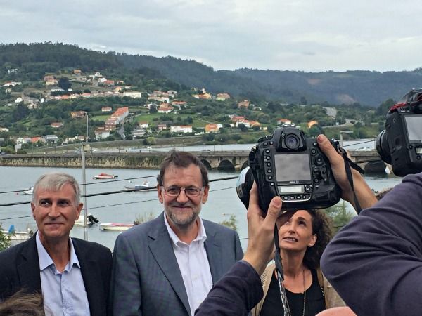 Visita de Mariano Rajoy este lunes a Pontedeume (foto: Raúl Salgado)