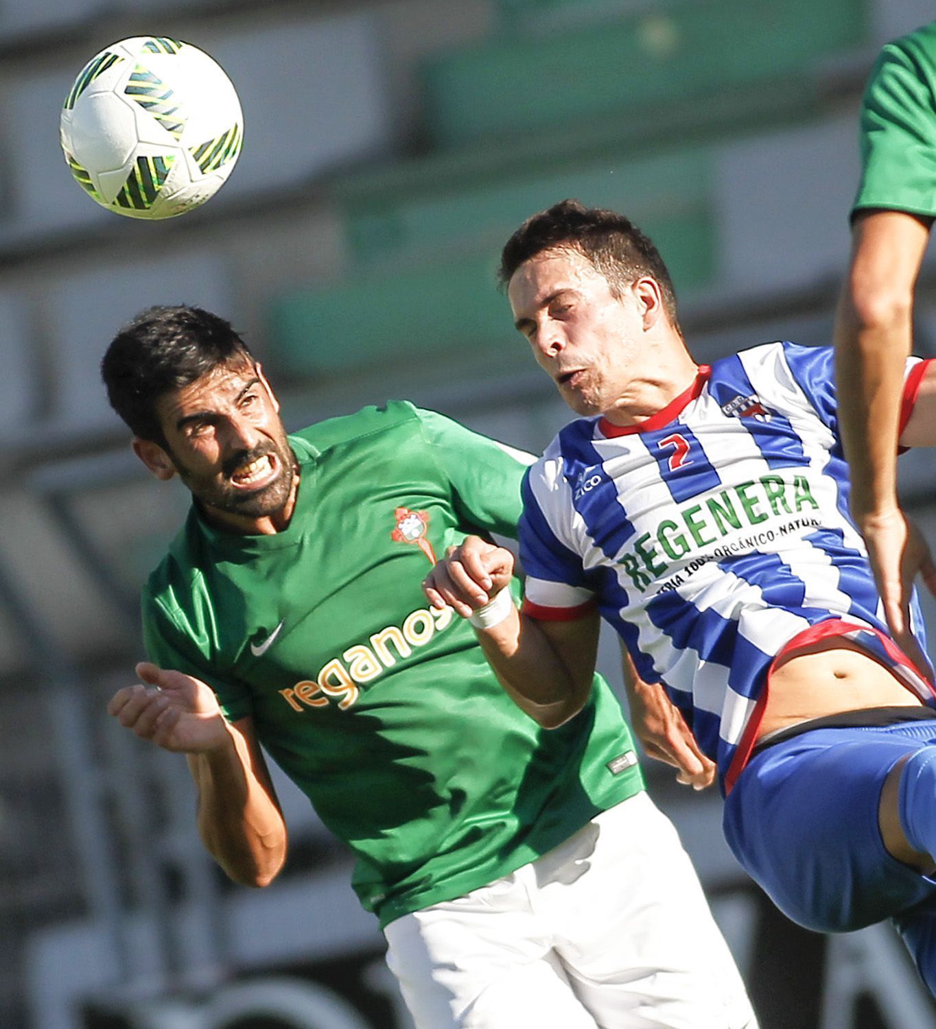 Diego Maceira, en el Racing-Izarra de A Malata (foto: Mero Barral / 13fotos para Ferrol360)