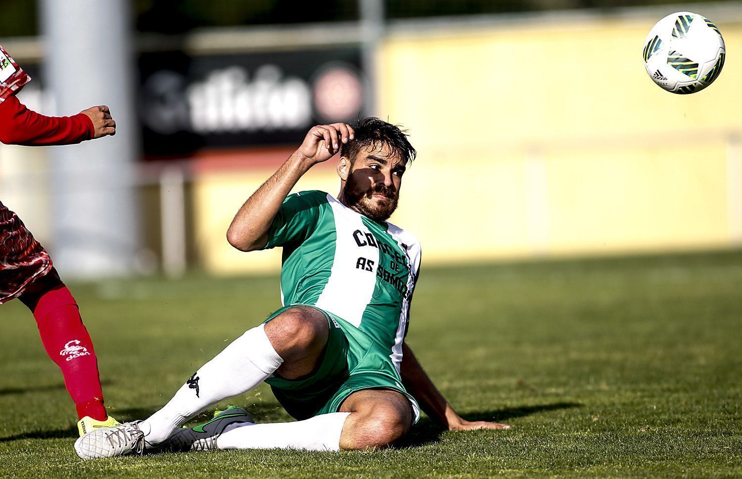 Imagen del Somozas-Guijuelo en el Alcalde Manuel Candocia (foto: Mero Barral / 13fotos para Ferrol360)