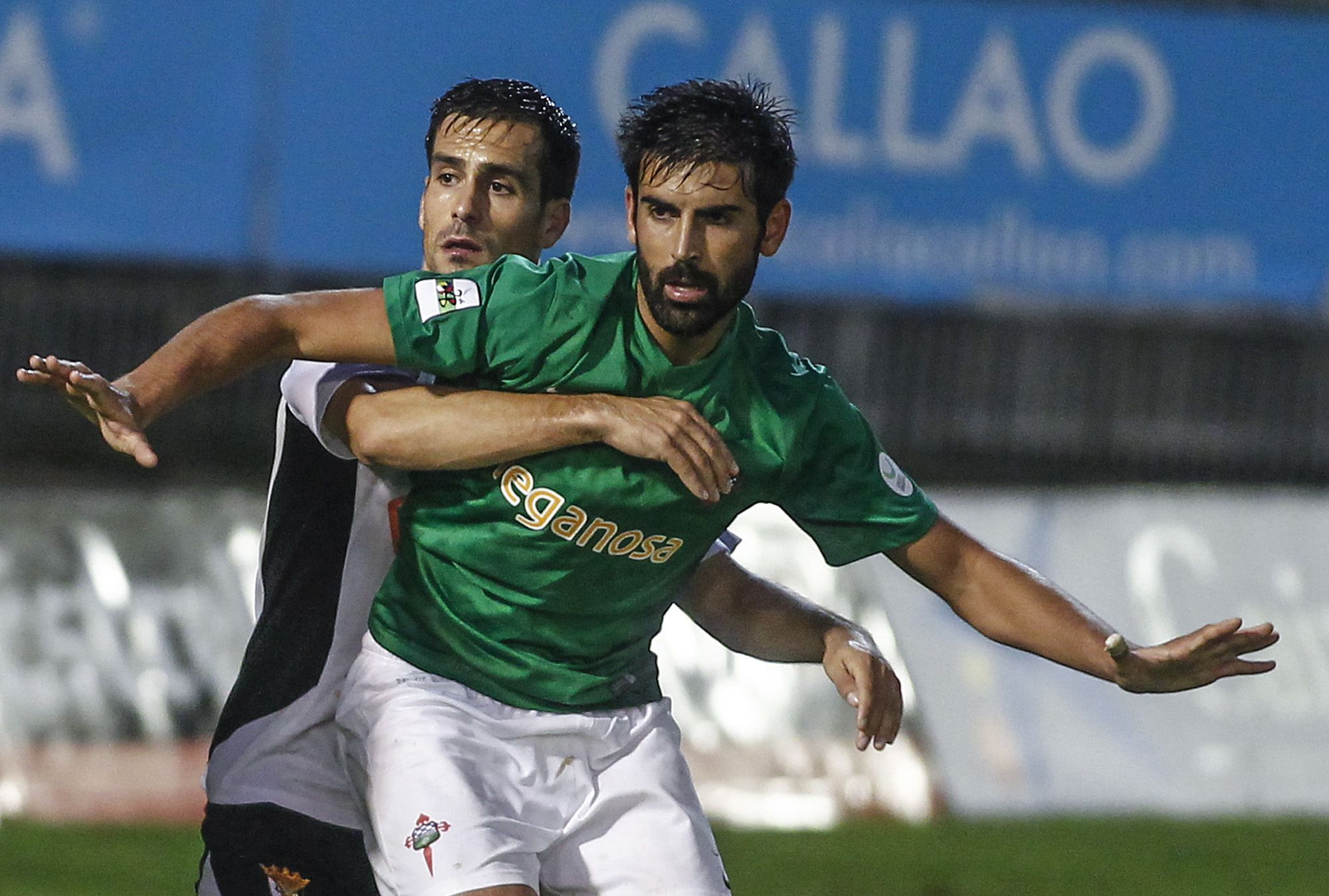 Diego Maceira, en el Racing-Tudelano de A Malata (foto: Mero Barral / 13fotos para Ferrol360)