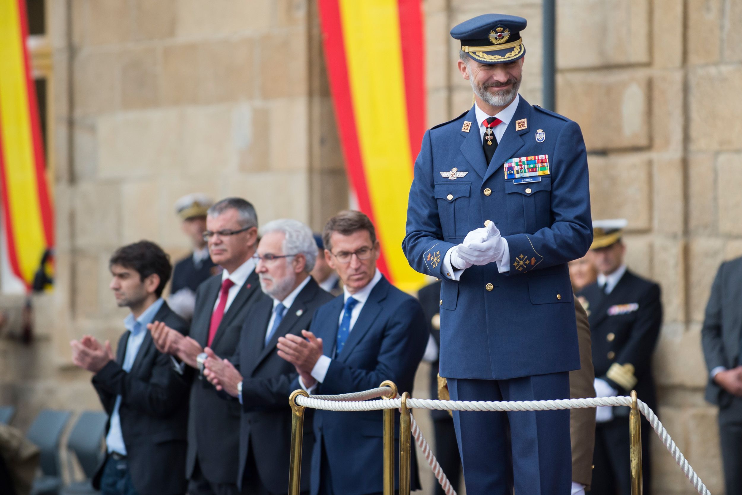 Visita del rey Felipe VI al Arsenal Militar de Ferrol (foto: 13fotos para Ferrol360)