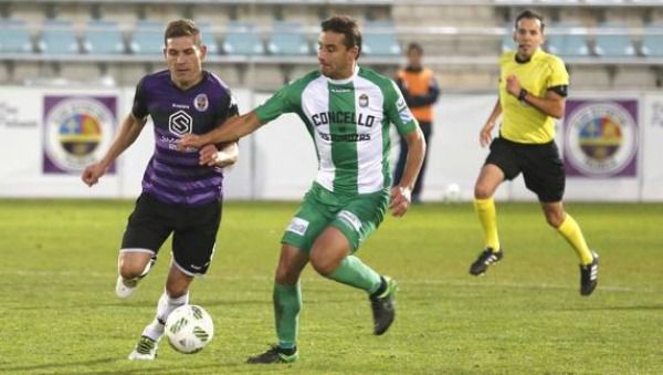 Imagen del Deportivo Palencia-Somozas en la Nueva Balastera (foto: Antonio Quintero / El Norte de Castilla)