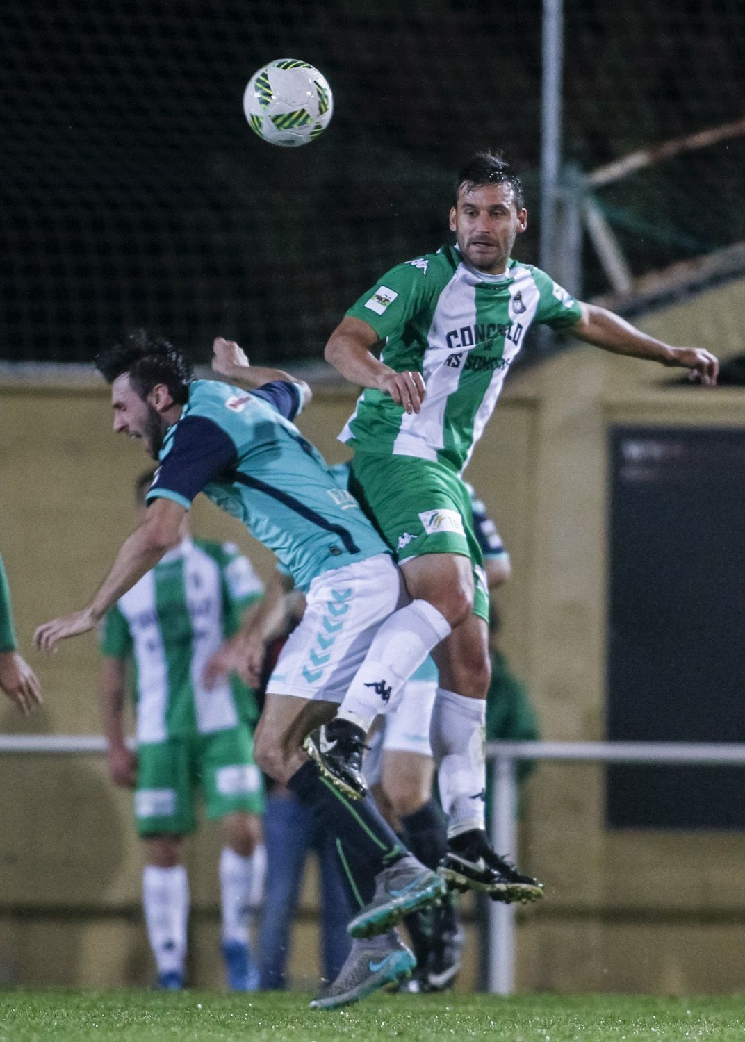 Imagen del Somozas-Racing de Santander en el Alcalde Manuel Candocia (foto: Mero Barral / 13fotos para Ferrol360)