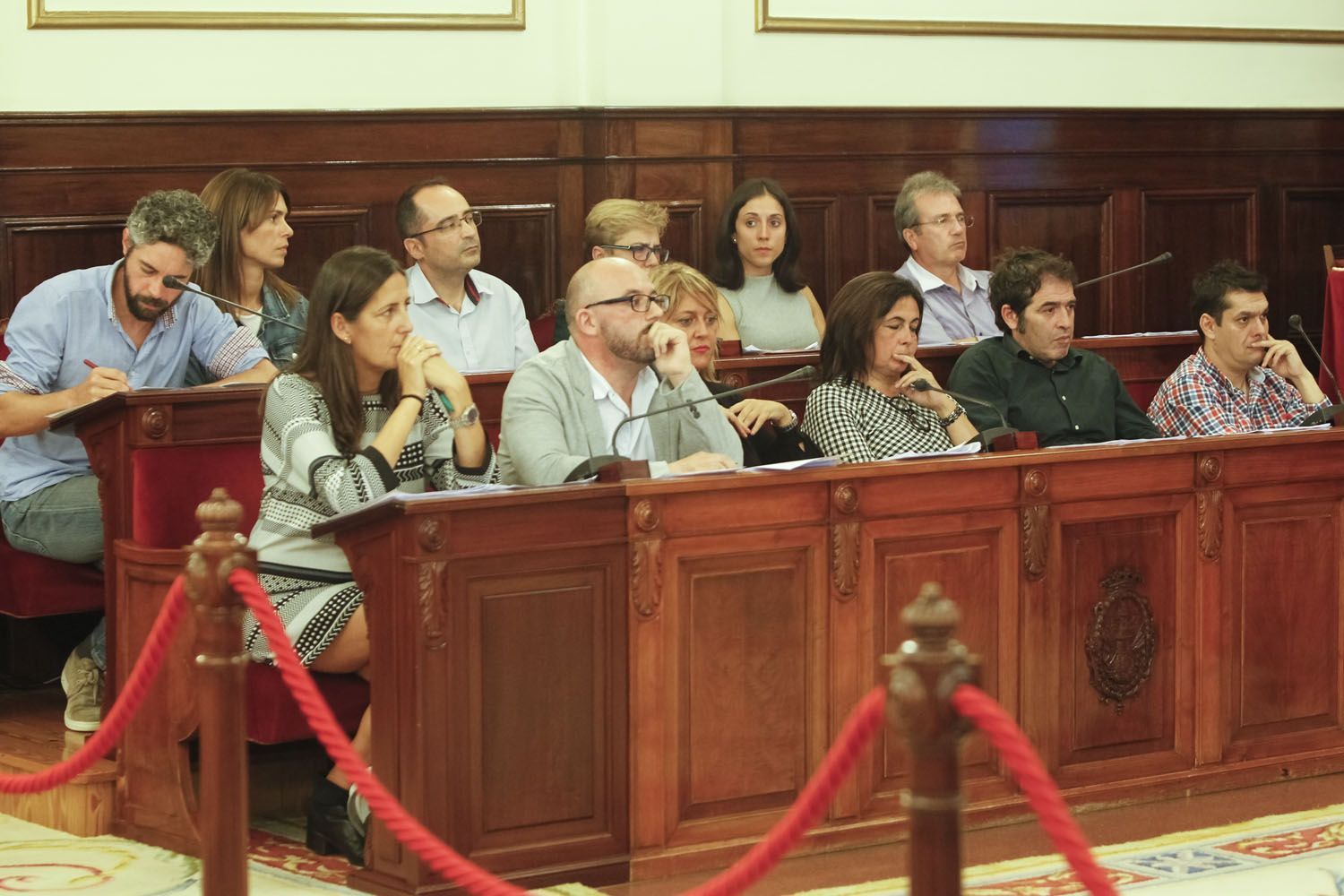 Pleno del Concello de Ferrol (foto: Mero Barral / 13fotos para Ferrol360)