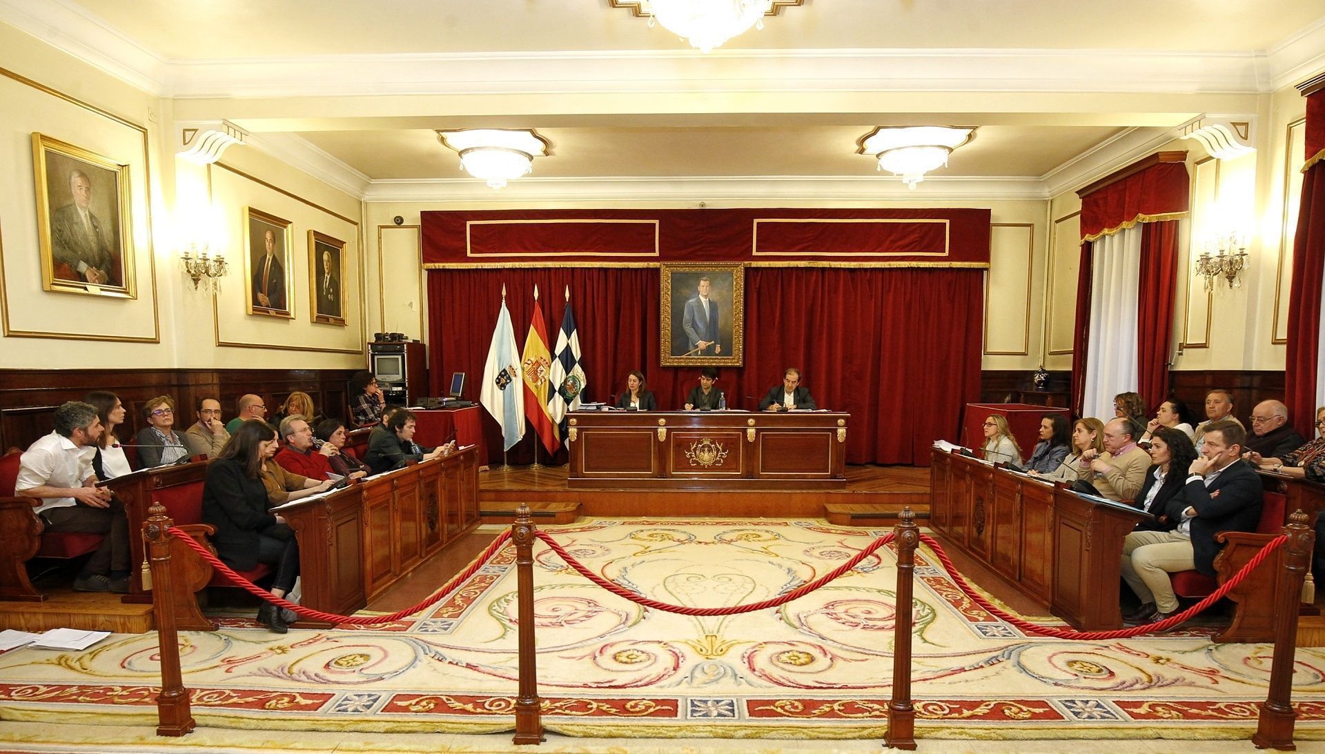 Pleno de este martes en Ferrol (foto: Mero Barral / 13fotos para Ferrol360)