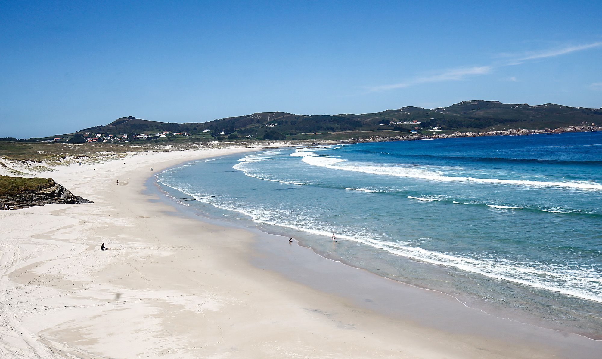 Imagen de la playa de Santa Comba e(foto: Mero Barral / 13fotos para Ferrol360)