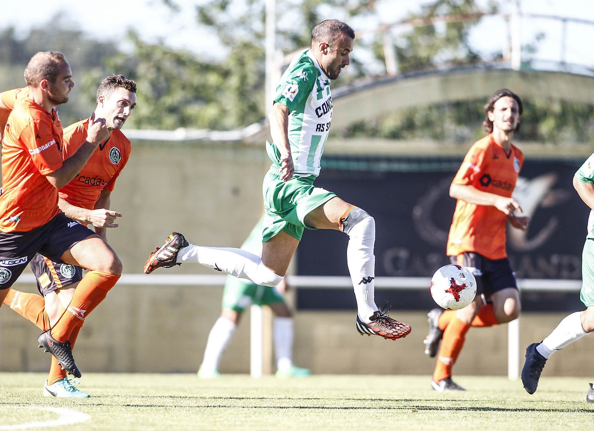 Juan Martínez, durante el Somozas-Arenteiro (foto: Mero Barral / 13fotos para Ferrol360)