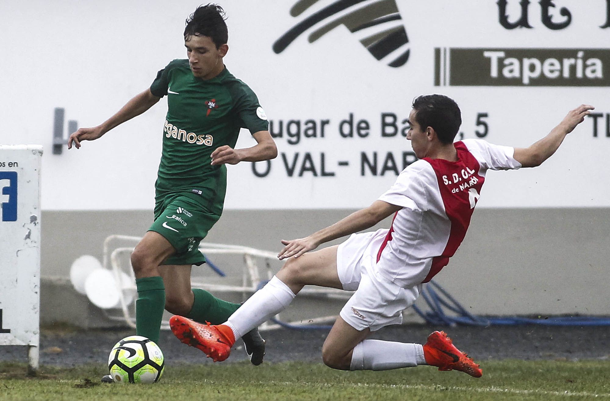 Imagen del O Val-Racing en Sinde (foto: Mero Barral / 13fotos para Ferrol360)