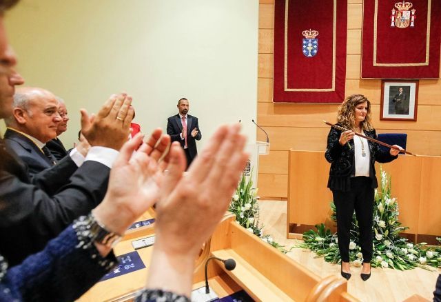 Marián Ferreiro se ha convertido en alcaldesa de Narón (foto: Mero Barral / 13fotos para Ferrol360)