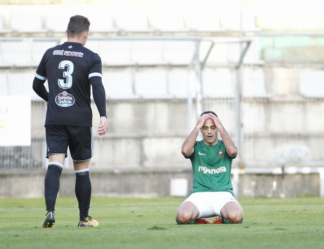 Imagen del Racing-Celta B (foto: Mero Barral / 13fotos para Ferrol360)