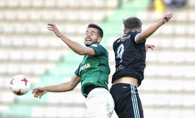 Imagen del Racing-Celta B (foto: Mero Barral / 13fotos para Ferrol360)