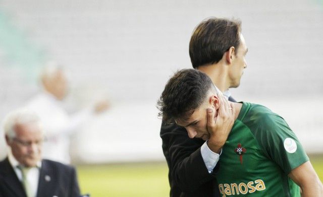Imagen del Racing-Celta B (foto: Mero Barral / 13fotos para Ferrol360)