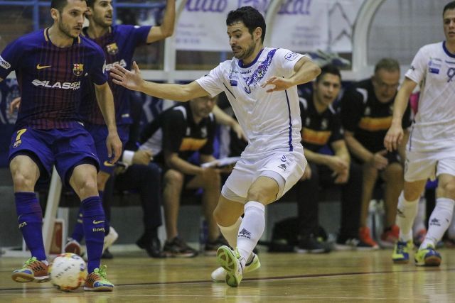 Imagen del O Parrulo-FC Barcelona Lassa (foto: Mero Barral / 13fotos para Ferrol360)