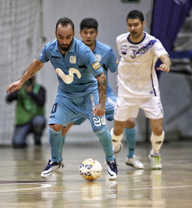 Imagen del O Parrulo-Movistar Inter (foto: Mero Barral / 13fotos para Ferrol360)