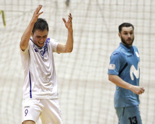 Imagen del O Parrulo-Movistar Inter (foto: Mero Barral / 13fotos para Ferrol360)
