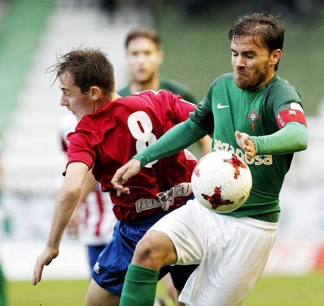 Pablo Rey, en el Racing-Cerceda (foto: Mero Barral / 13fotos para Ferrol360)