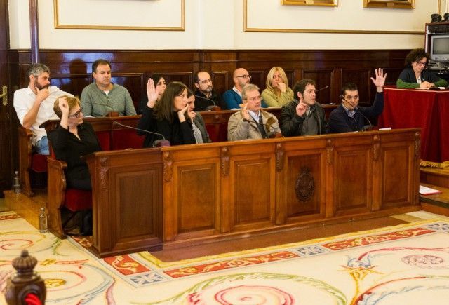 Pleno de este viernes en Ferrol (foto: Mero Barral / 13fotos para Ferrol360)