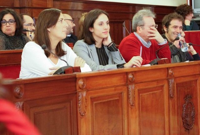 Pleno de este miércoles en Ferrol (foto: Mero Barral / 13fotos para Ferrol360)