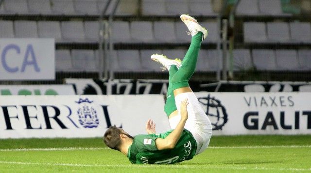 Imagen del Racing-Real Madrid Castilla (foto: Raúl Lomba / Ferrol360)