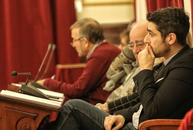 Pleno de este jueves en Ferrol (foto: Raúl Lomba / Ferrol360)
