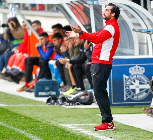 Ricardo López Felipe, en el Fabril-Racing (foto: Mero Barral / 13fotos para Ferrol360)