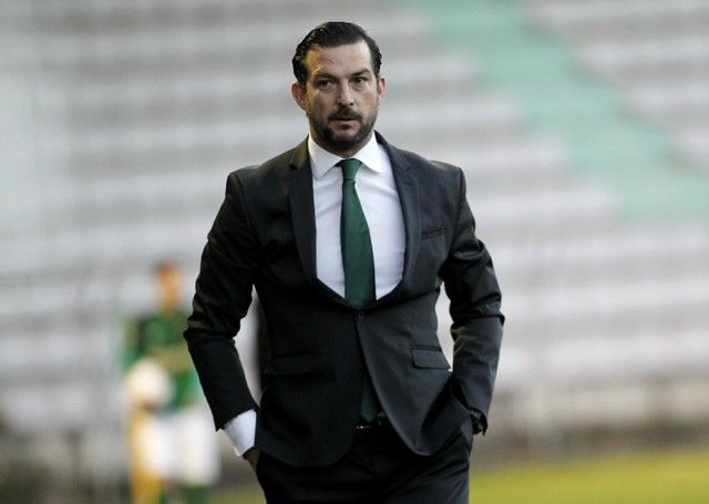 Ricardo López Felipe, en una imagen del Racing-Ponferradina (foto: Mero Barral / 13fotos para Ferrol360)