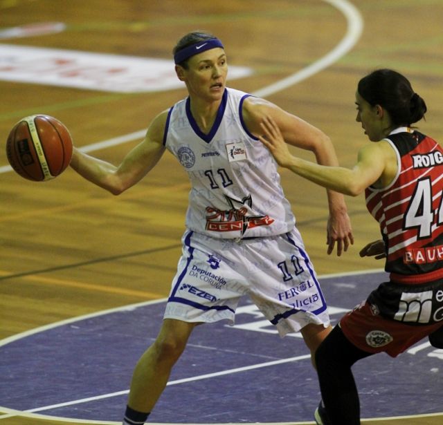 Rachael Vanderwal, en el Star Center Uni-Spar Citylift Girona (foto: Mero Barral / 13fotos para Ferrol360)