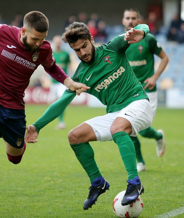 Imagen del Pontevedra-Racing en Pasarón (foto: Raúl Lomba / Ferrol360)
