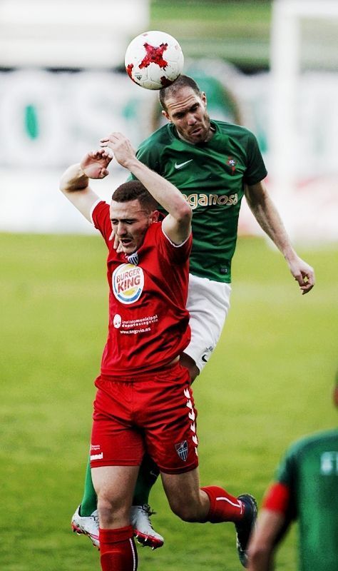 Nano Macedo, durante el Racing-Gimnástica Segoviana (foto: Mero Barral / 13fotos para Ferrol360)