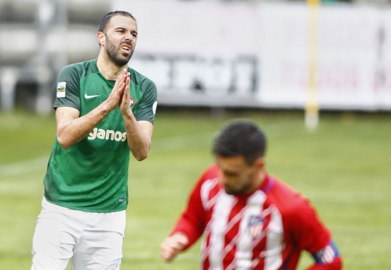 Imagen del Racing-Atlético de Madrid B (foto: Mero Barral / 13fotos para Ferrol360)